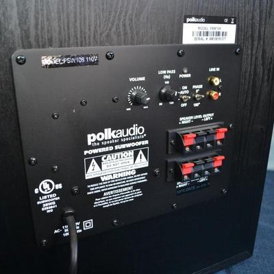 LOT 257. POLKAUDIO SUBWOOFER