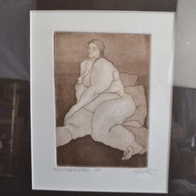 LOT 265 PENCIL SIGNED PRINT