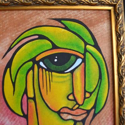 LOT 266.  ORIGINAL PAINTING BY AYLA Z. (12X14")