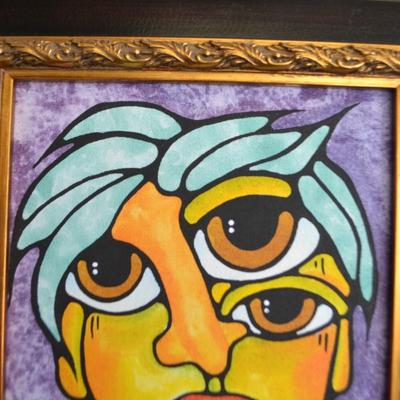 LOT 267. ORIGINAL PAINTING BY AYLA Z. (12X14")