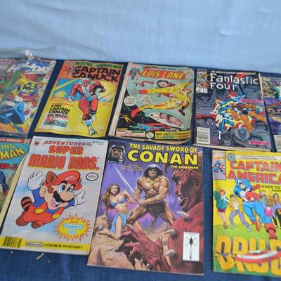 LOT 270. COMIC BOOKS (SEE PICS FOR CONDITION)