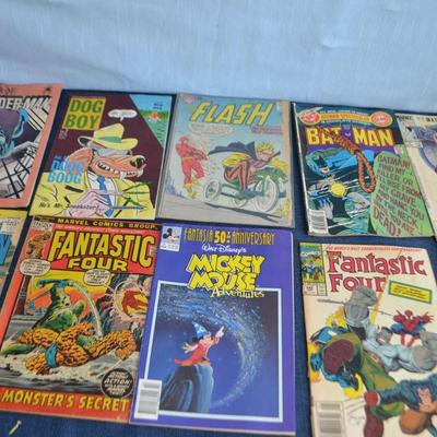 LOT 281. COMIC BOOKS (SEE PICS FOR CONDITION)