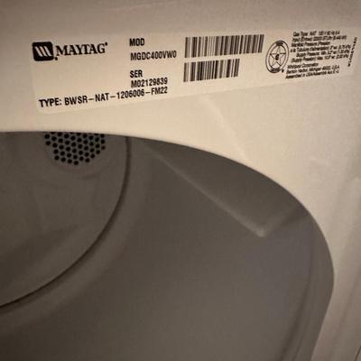 Maytag Dryer (GAS)