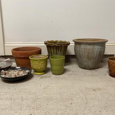 Lot of Variety Plant Pots