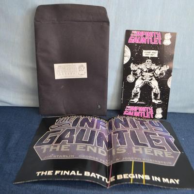 LOT 284 THE INFINITY GAUNTLET POSTER
