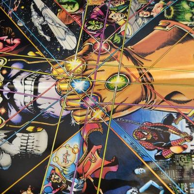 LOT 284 THE INFINITY GAUNTLET POSTER