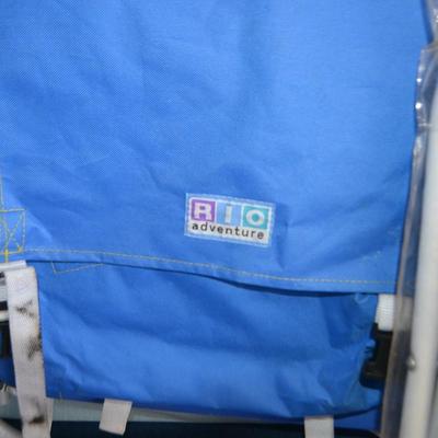 LOT 287. TWO RIO BEACH CHAIRS AND COOLER STOOL