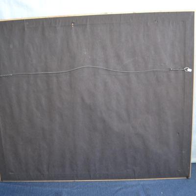 LOT 274. TIM CANTOR FRAMED AND MATTED PRINT (33" X 27")
