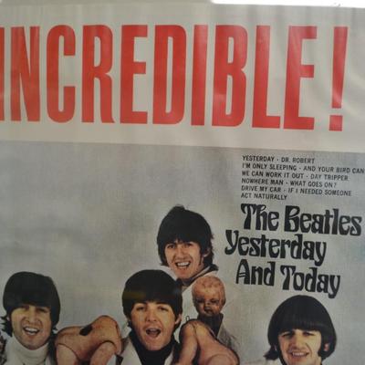 LOT 278 BEATLES "BUTCHER" POSTER