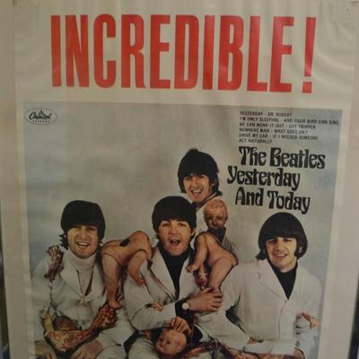 LOT 278 BEATLES "BUTCHER" POSTER