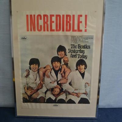 LOT 278 BEATLES "BUTCHER" POSTER