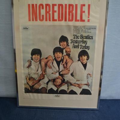 LOT 278 BEATLES "BUTCHER" POSTER