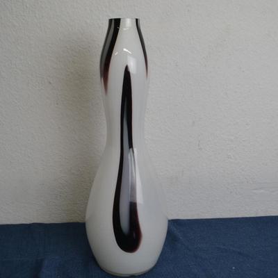 LOT 293. HOME DECOR PITCHER AND FLOWER VASE