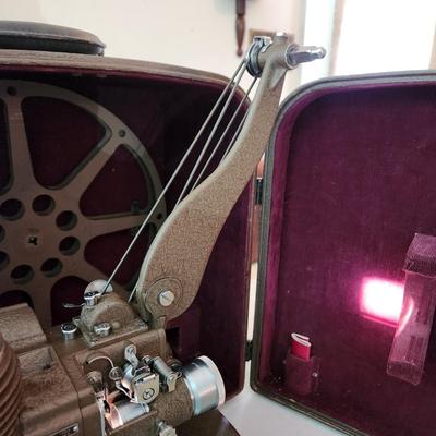 Bell & Howell 16 MM Filmo Moviemaster Movie Projector Working