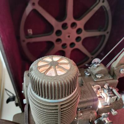 Bell & Howell 16 MM Filmo Moviemaster Movie Projector Working
