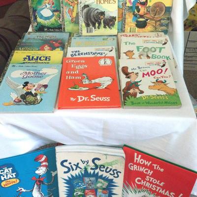 DR. SEUSS AND SESAME STREET BOOKS
