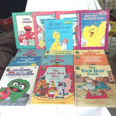 DR. SEUSS AND SESAME STREET BOOKS