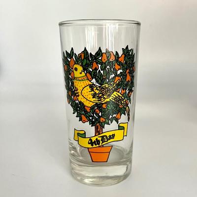 Complete 12 Days Of Christmas Glasses