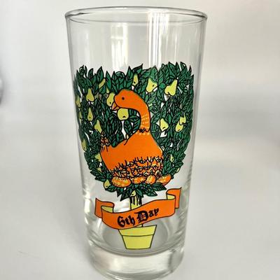 Complete 12 Days Of Christmas Glasses