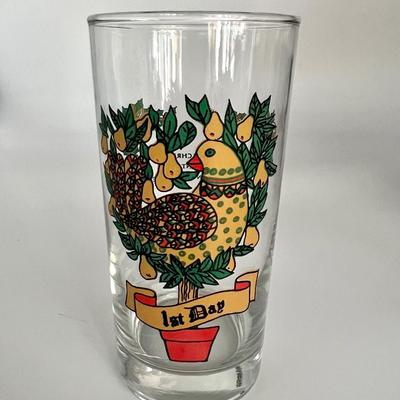 Complete 12 Days Of Christmas Glasses