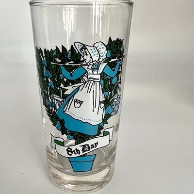 Complete 12 Days Of Christmas Glasses