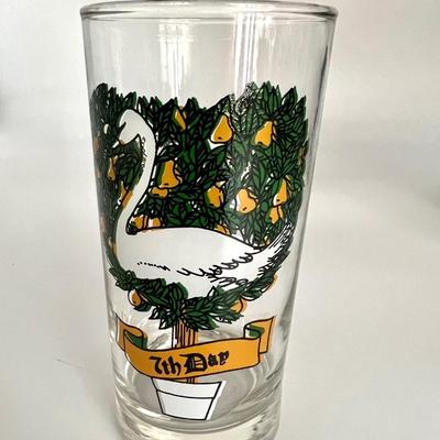 Complete 12 Days Of Christmas Glasses