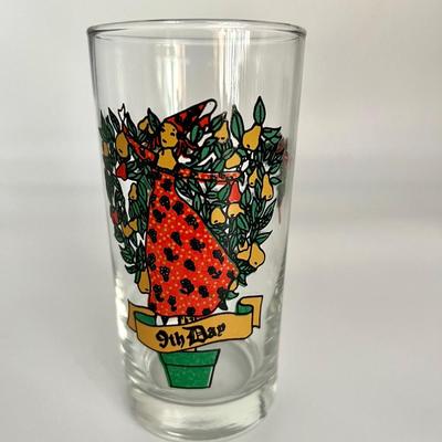 Complete 12 Days Of Christmas Glasses