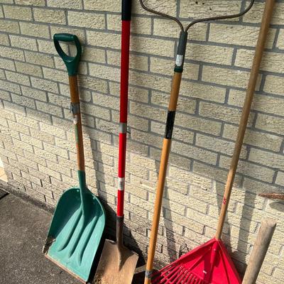 Lot of 6 Outdoor Hand Tools