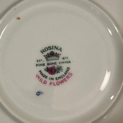 Lot of 3 Bone China Cups & Saucers