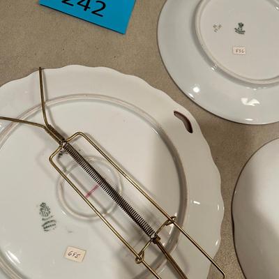 Lot of Porcelain Floral Plates