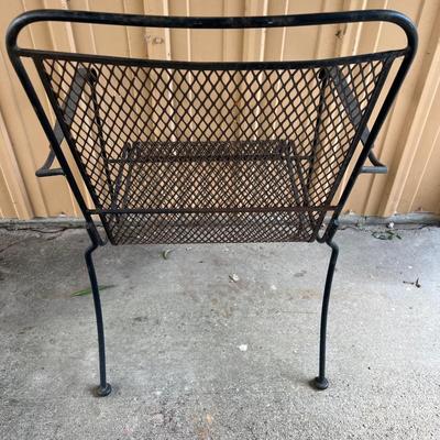 Wrought Iron Table with 4 Chairs