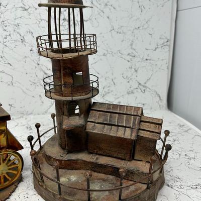 Antique cooper figures
