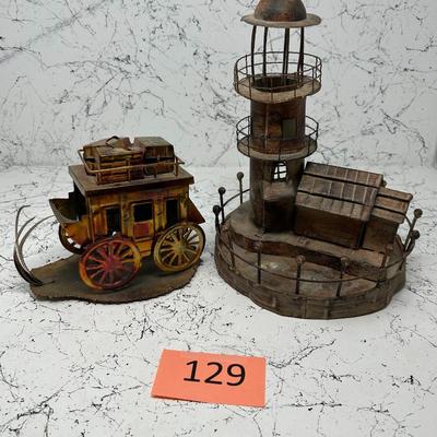 Antique cooper figures