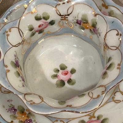 Nippon Set of 3 Ramekins/ Custards w/ Liners