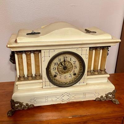 Seth Thomas Column mantle clock