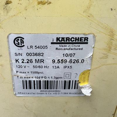 KARCHER 1500PSI Electric Pressure Washer
