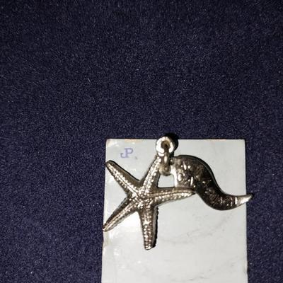 STERLING SILVER CHARM "STARFISH"