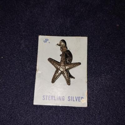 STERLING SILVER CHARM "STARFISH"