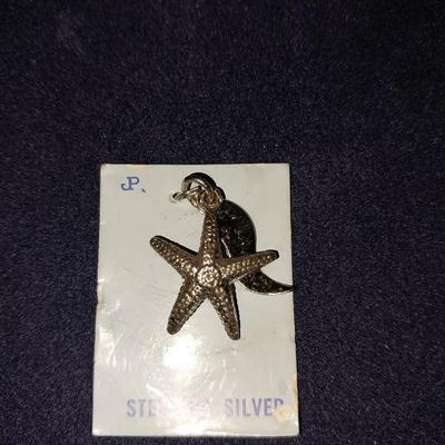STERLING SILVER CHARM "STARFISH"