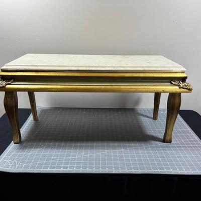 Marble Top Entry Table