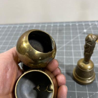 Solid Brass Bells. 