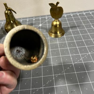 Solid Brass Bells. 