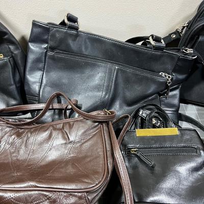 MEGA LOT Of Black and Brown Purses