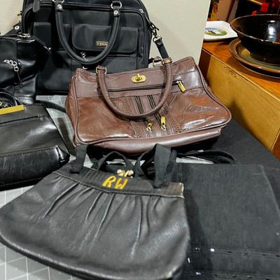 MEGA LOT Of Black and Brown Purses