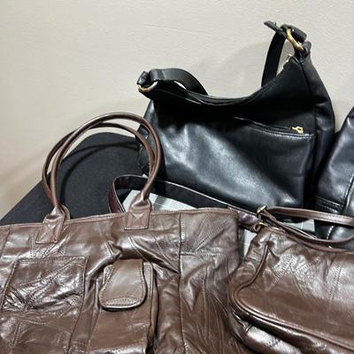 MEGA LOT Of Black and Brown Purses