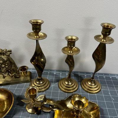 Brass Candle Stick Assortment