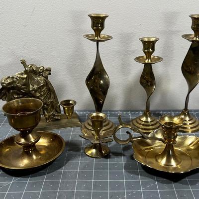 Brass Candle Stick Assortment