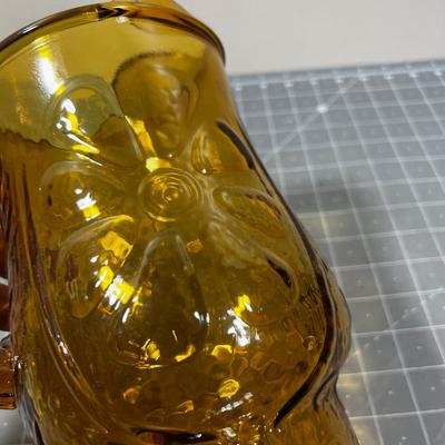 AMBER Daisy Pitcher, BY LIBBY, Pattern Country Garden