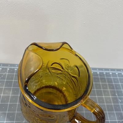 AMBER Daisy Pitcher, BY LIBBY, Pattern Country Garden