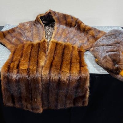 Awesome Mink Stole and A Mink Collar